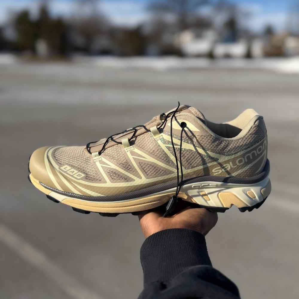 SALOMON XT-6 MINDFUL WHITE PEPPER/ TRANSPARENT YELLOW/ FALCON